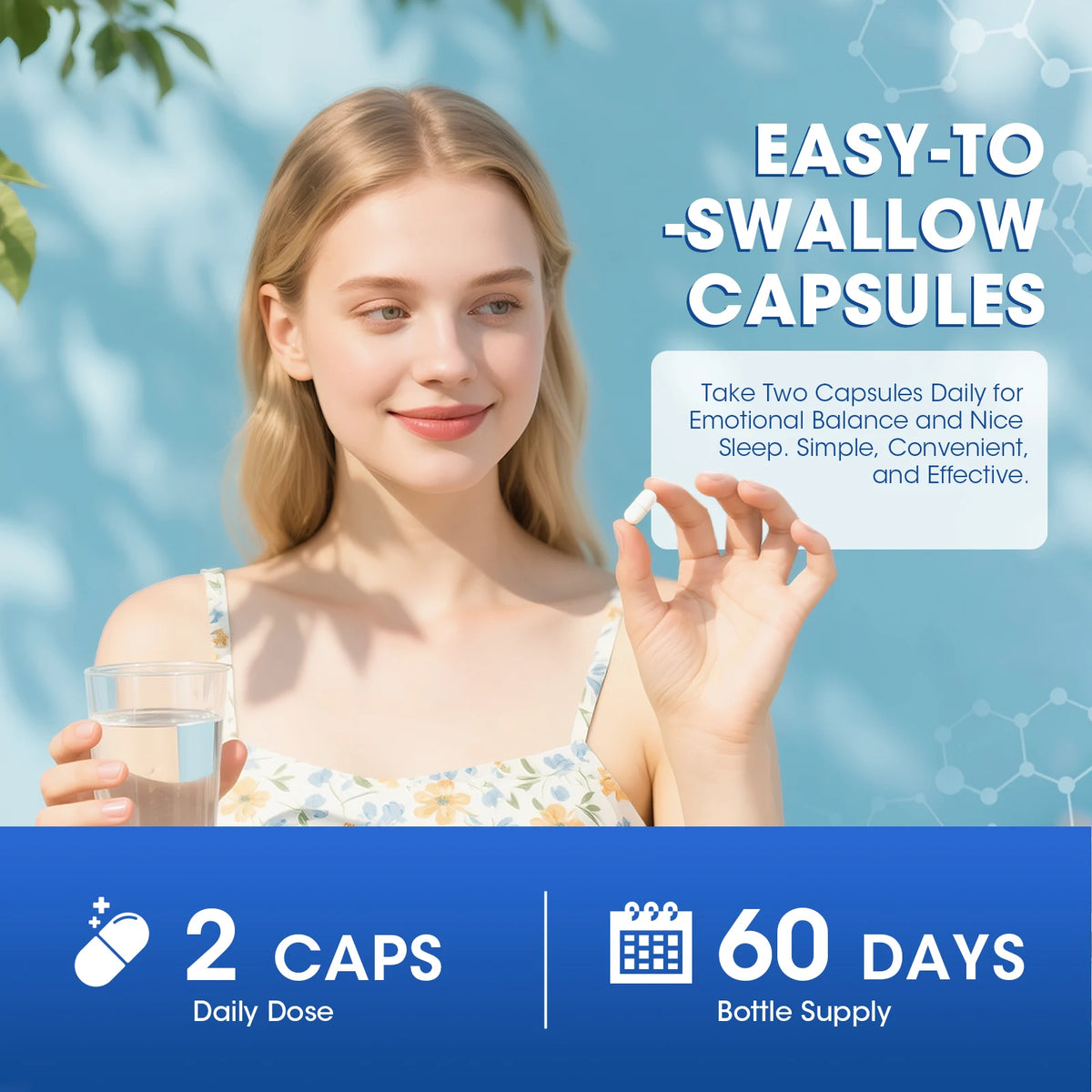 Beworths GABA Capsules With Ashwagandha For Sleep And Focus