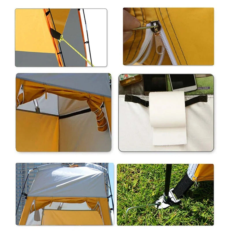 Portable Outdoor Privacy Shower And Changing Tent For Camping