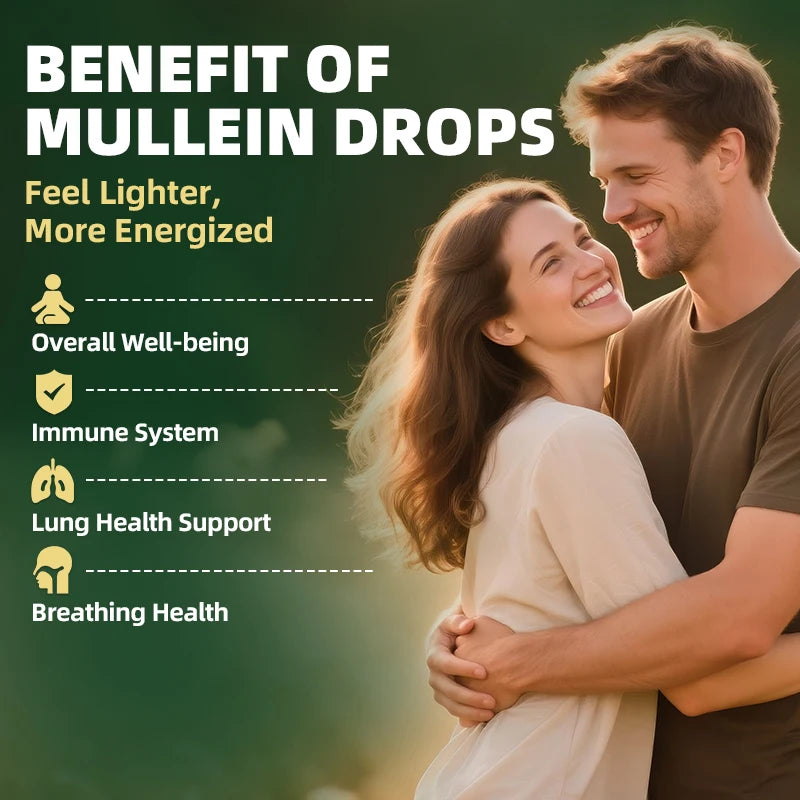 Minch Mullein Leaf Extract Drops For Respiratory Support