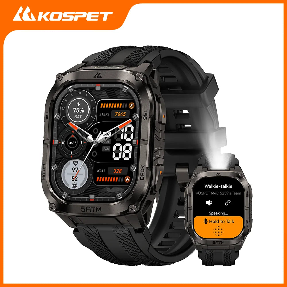 Kospet Tank M4c Advanced Gps Smartwatch Rugged Design For Men
