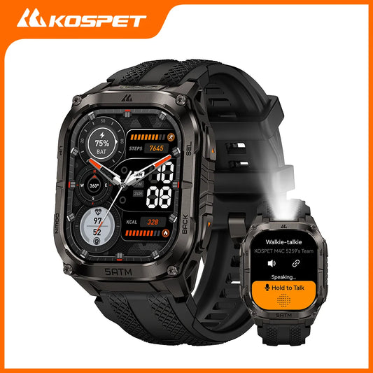 Kospet Tank M4c Advanced Gps Smartwatch Rugged Design For Men