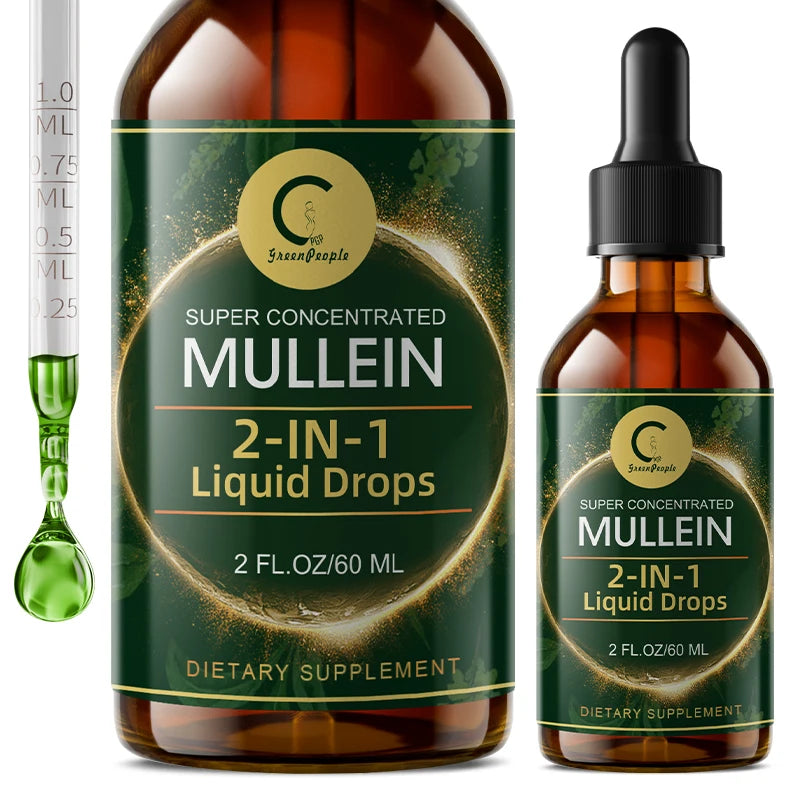 Imatchme Mullein Leaf Extract Drops For Respiratory And Immune Support