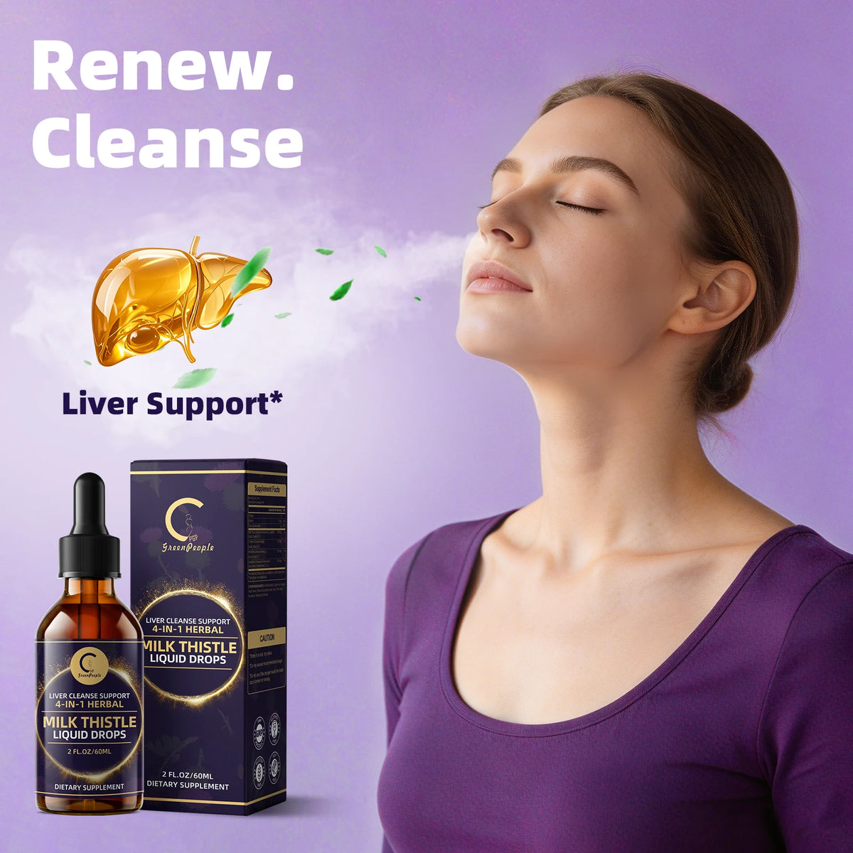 Minch Natural Herbal Liver And Digestive Support Drops