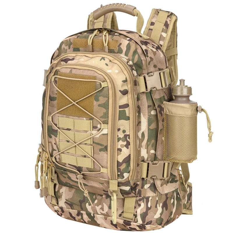 LQARMY Military Tactical Backpack Nylon Molle Rucksack Hiking Gear