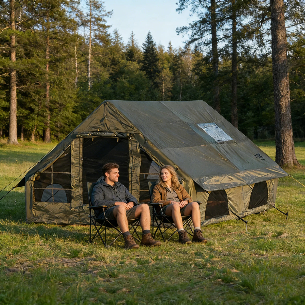 Pakicetus Luxury Inflatable Glamping Tent With Pump