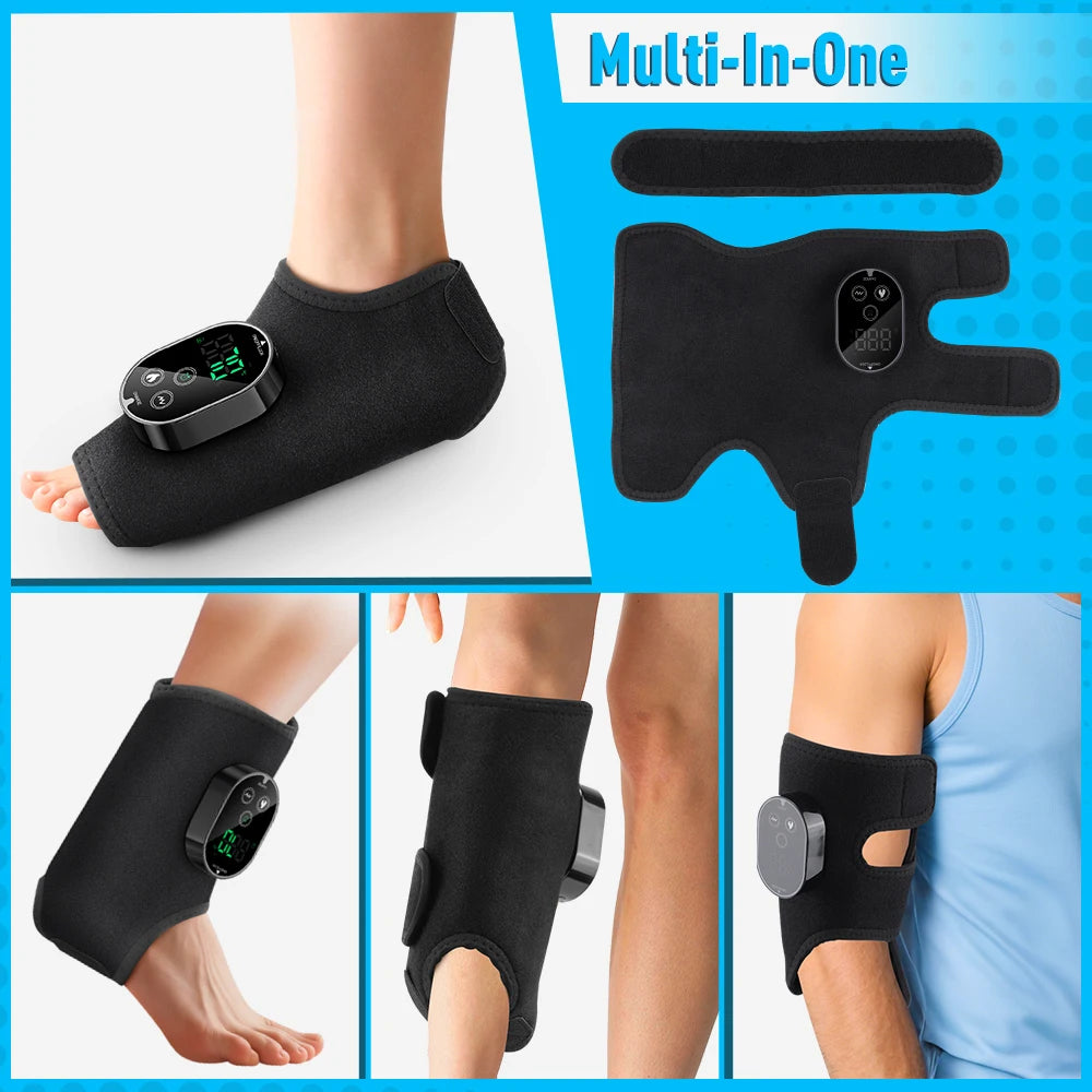 Hailicare Electric Heated Foot Massager With Vibration And Hot Compress