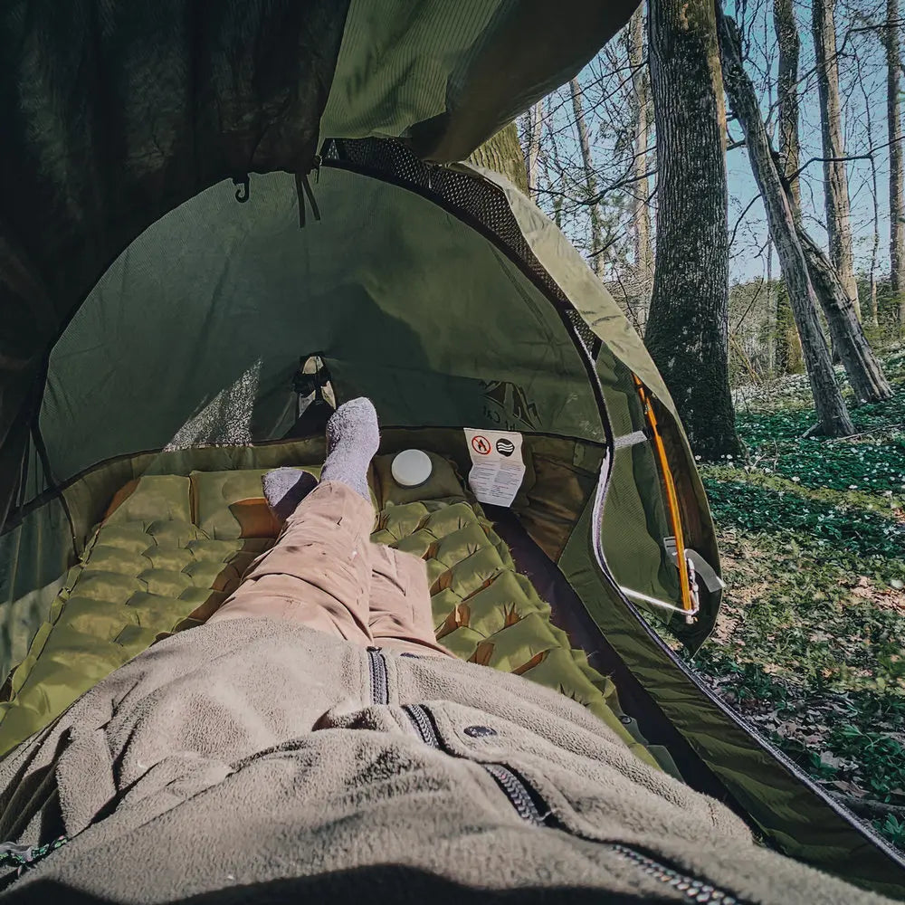 Night Cat Waterproof Hammock Tent with Mosquito Net and Storage
