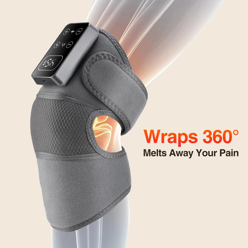 Hailicare Heated Vibration Knee Shoulder Elbow Joint Massage Pad