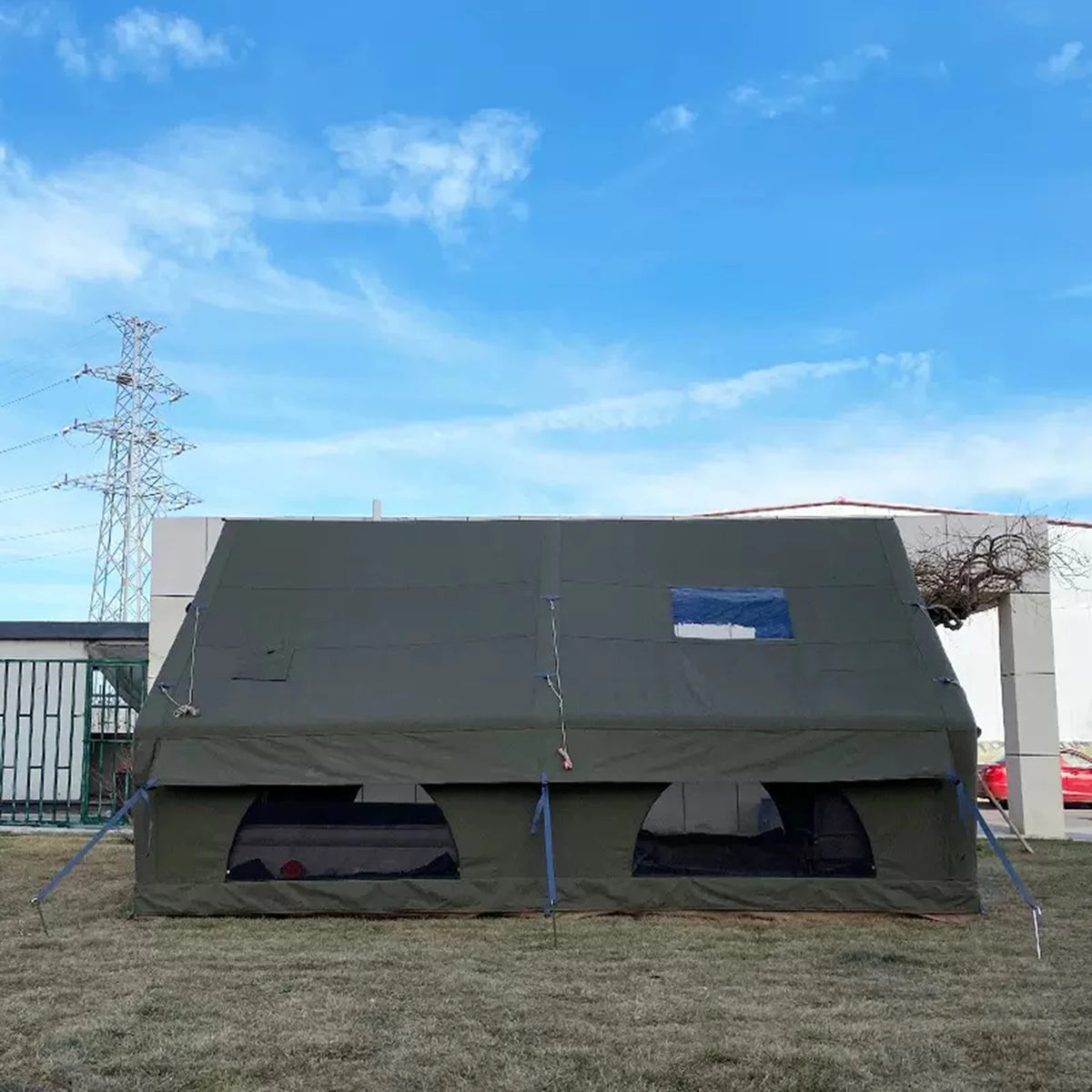 Premium Inflatable Glamping Tent For Portable Family Outdoor Camping