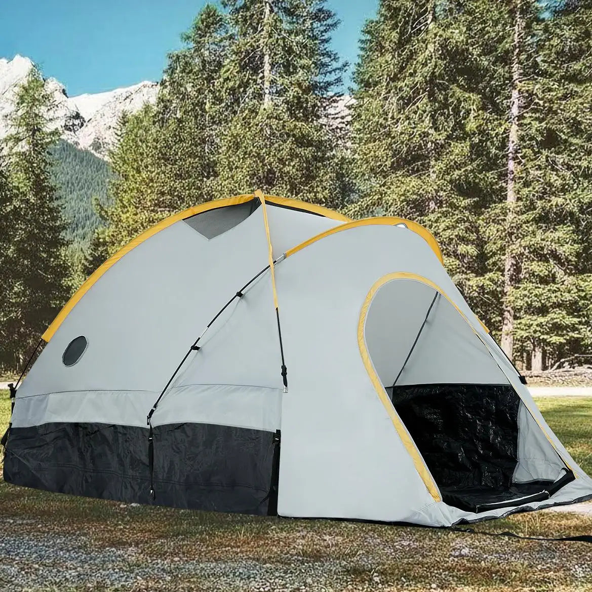 HiMiss Waterproof Pickup Truck Bed Tent For Outdoor Camping