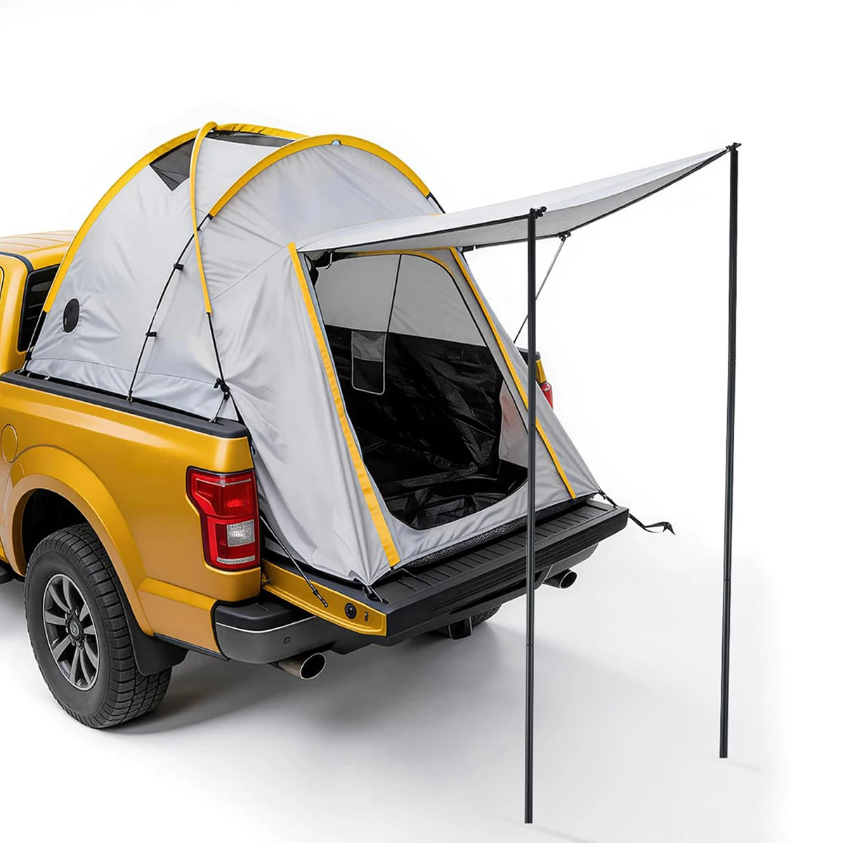 HiMISS Waterproof Truck Bed Tent With Oxford Fabric And Awning