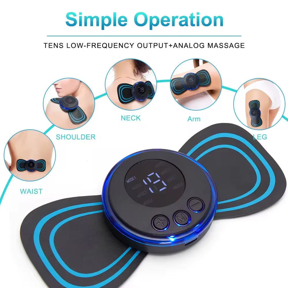 EMS Muscle Stimulator For Neck And Body Pain Relief