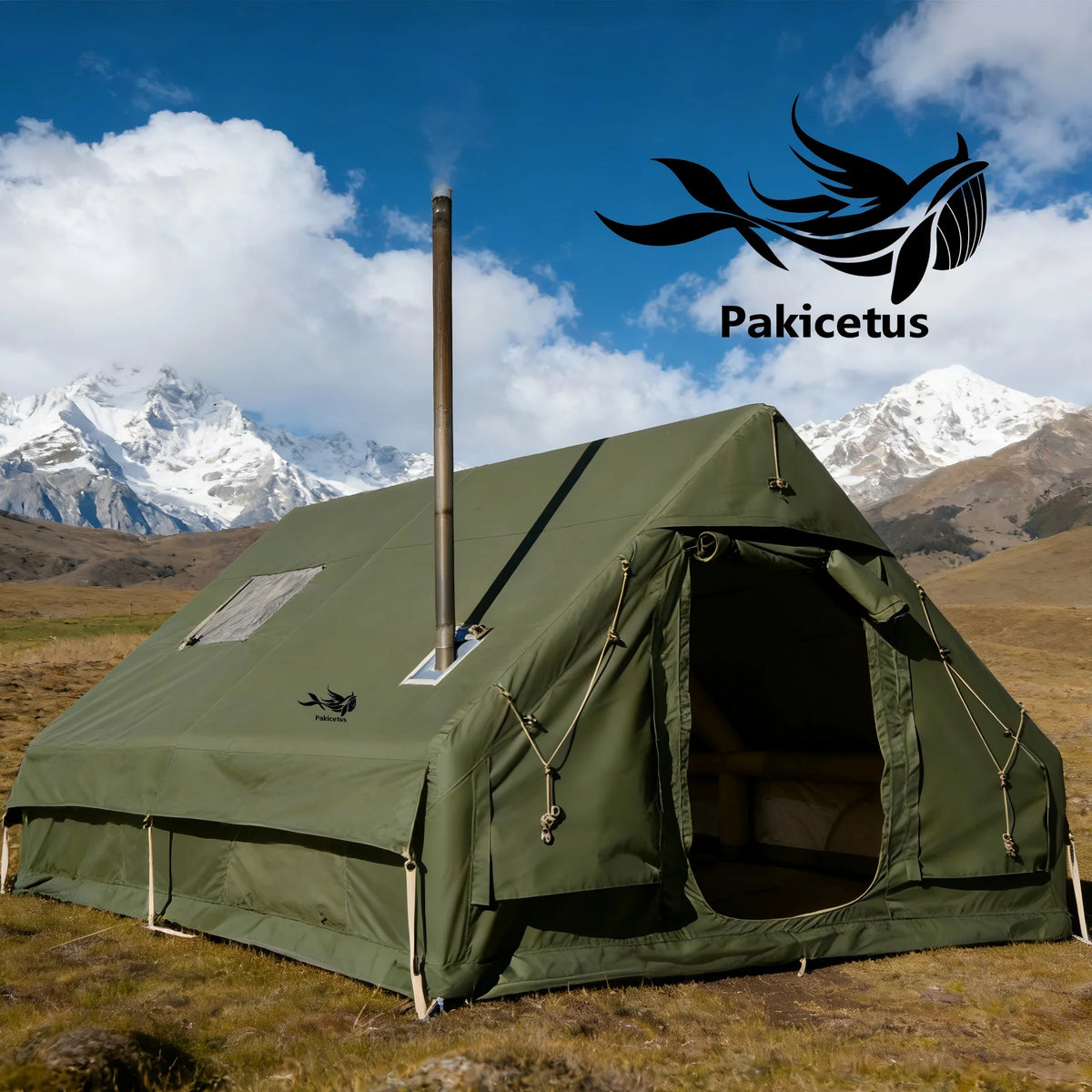 Pakicetus Luxury Inflatable Glamping Tent With Pump