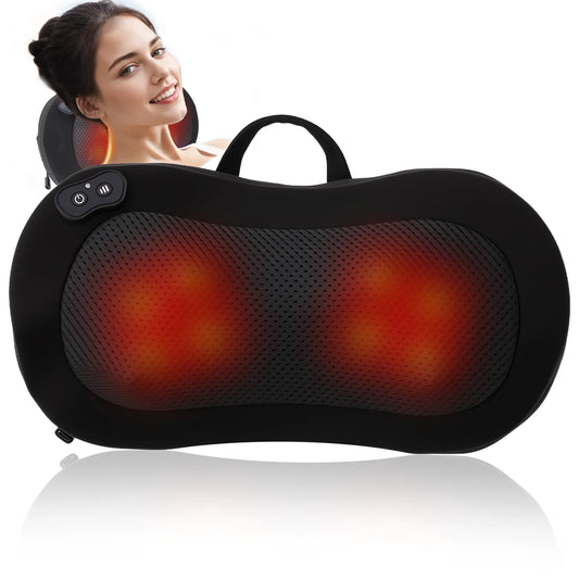 Leercon Portable Shiatsu Back And Neck Massager With Heat