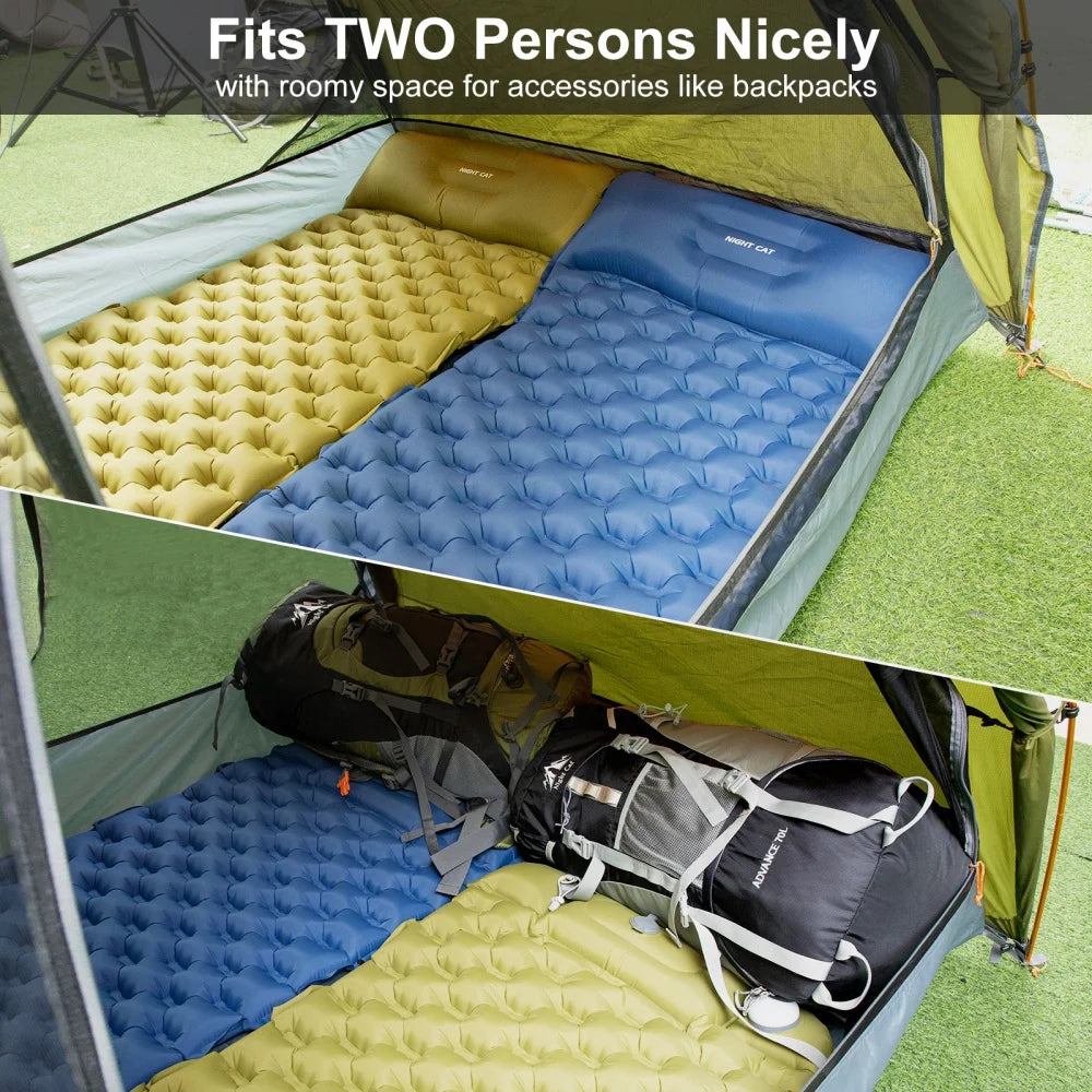 Night Cat Lightweight Two Person Waterproof Backpacking Tent
