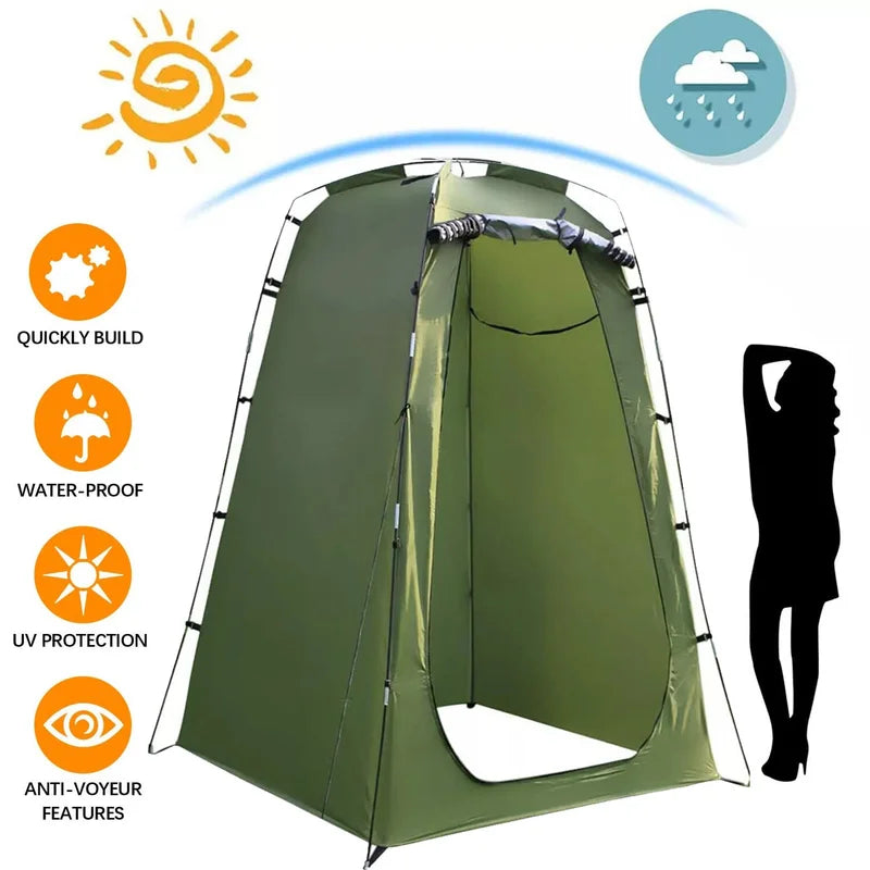 Portable Outdoor Privacy Shower And Changing Tent For Camping
