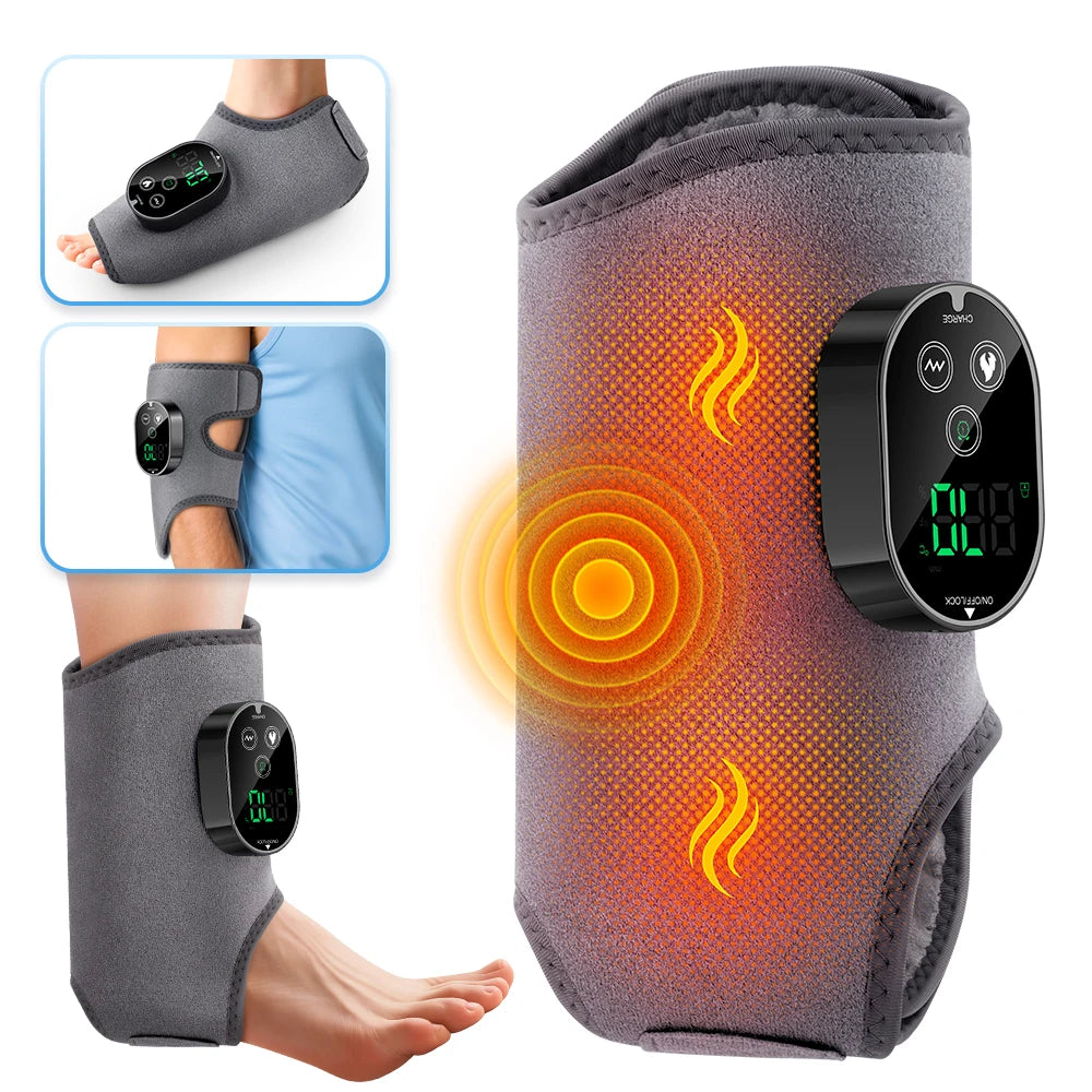 Hailicare Electric Heated Foot Massager With Vibration And Hot Compress