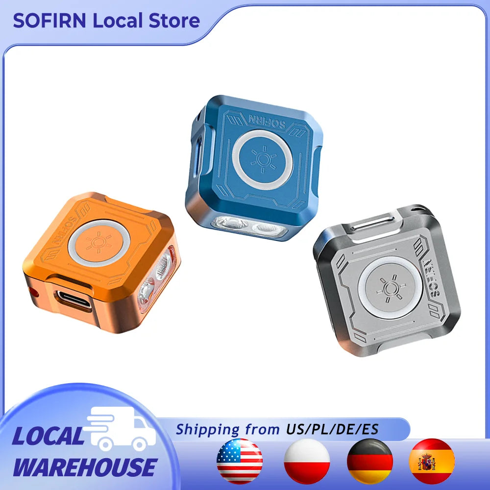 Sofirn Mini Edc Se1 Pocket Flashlight With Rgb And Uv