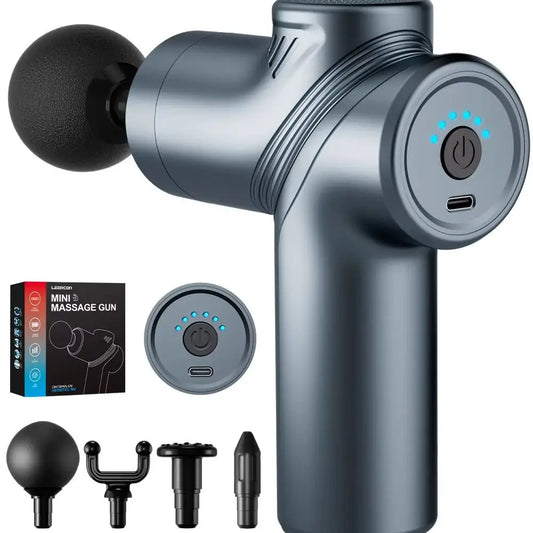 LEERCON Deep Tissue Electric Massage Gun For Body Recovery