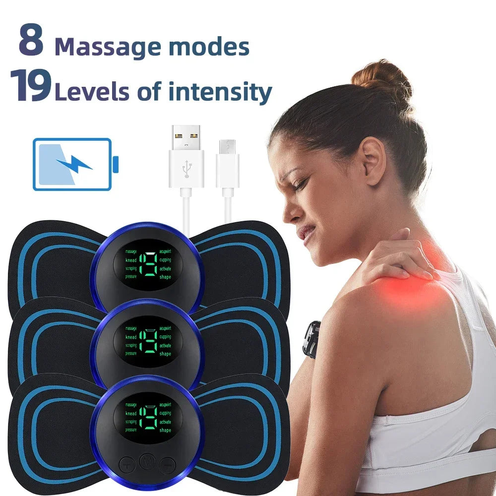 Premium EMS Muscle Stimulator For Neck And Body Pain Relief