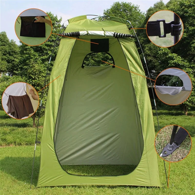 Portable Outdoor Privacy Shower And Changing Tent For Camping