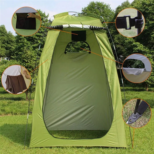 Portable Outdoor Privacy Shower And Changing Tent For Camping