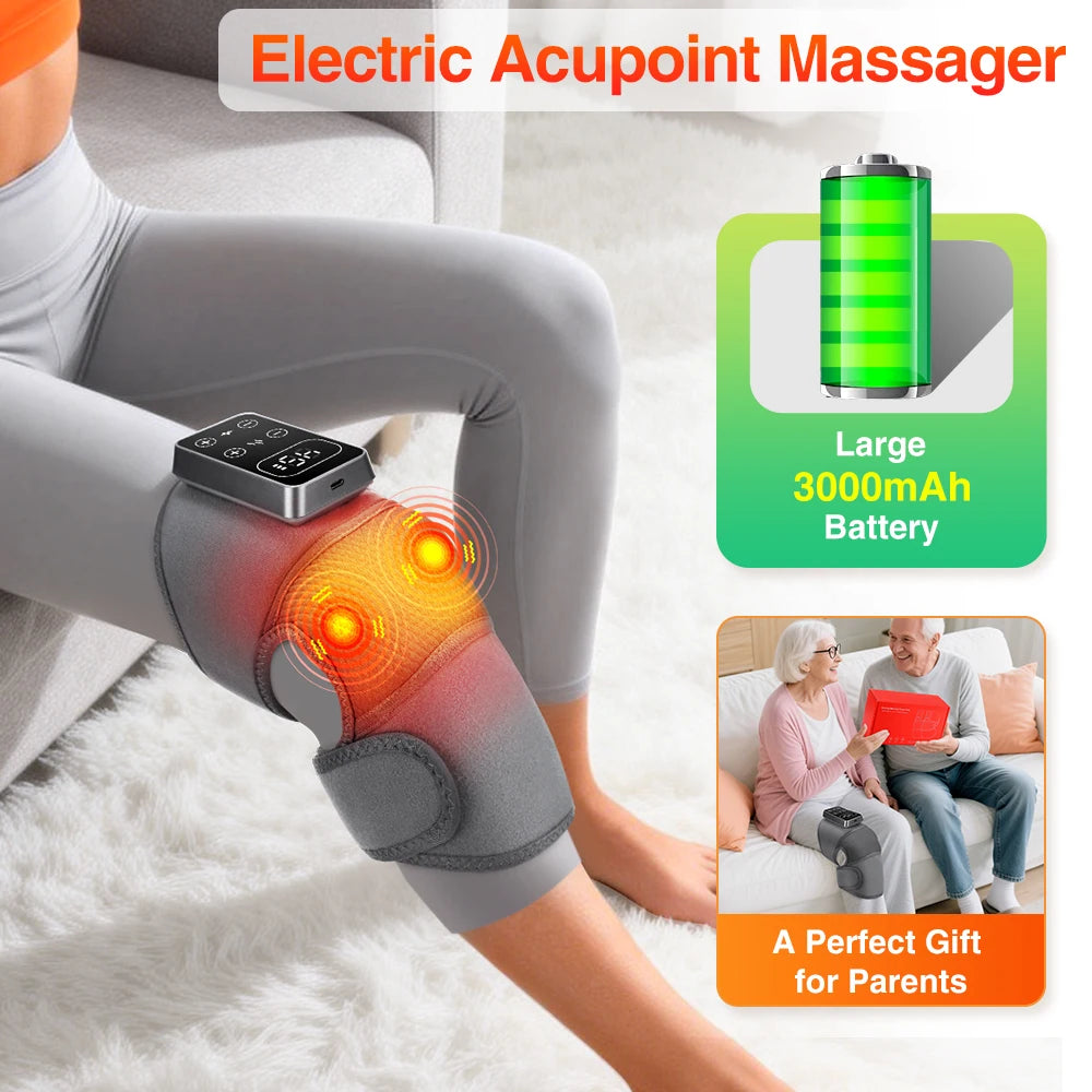 Hailicare Heated Vibration Knee Shoulder Elbow Joint Massage Pad