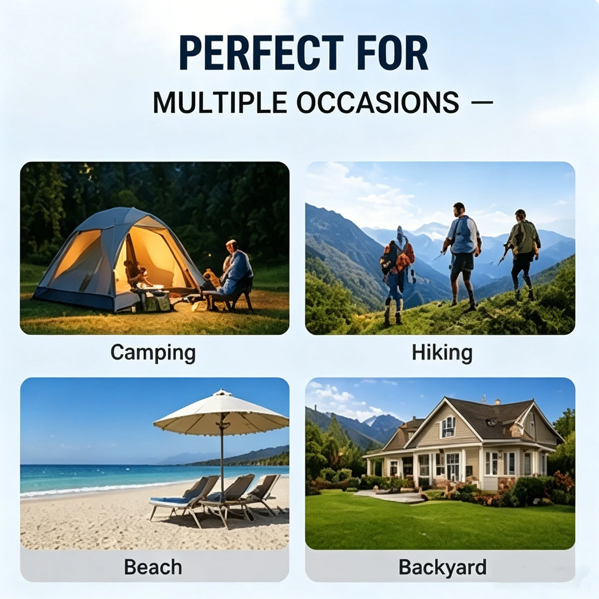 Heavy Duty Folding Camping Cot With Thick Padded Mattress