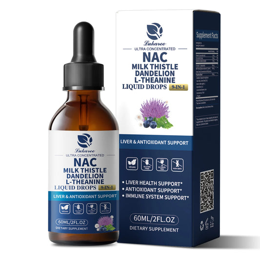Beworths NAC Supplement With Milk Thistle For Liver Support