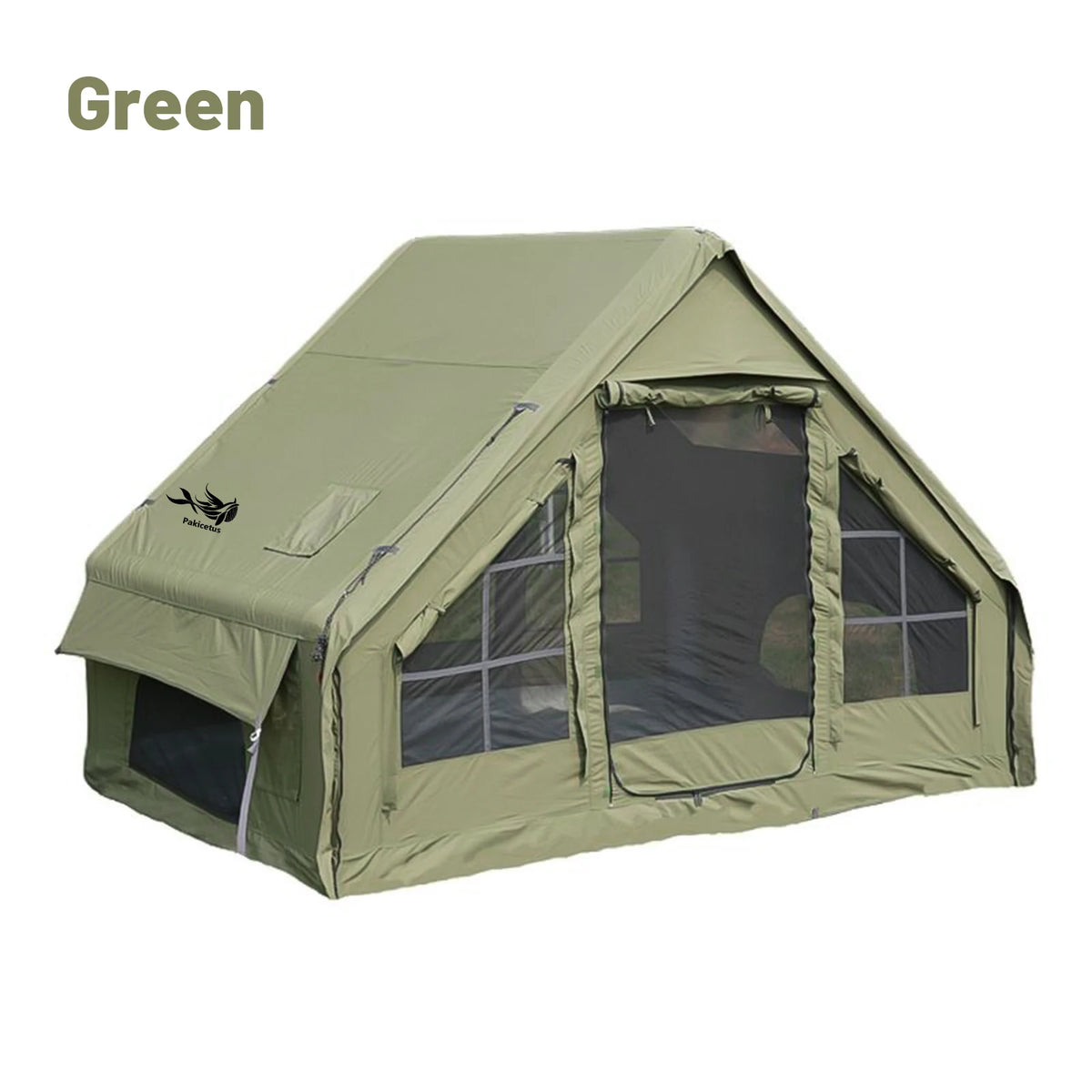 Inflatable Glamping Tent Weatherproof Outdoor Family Camping Shelter