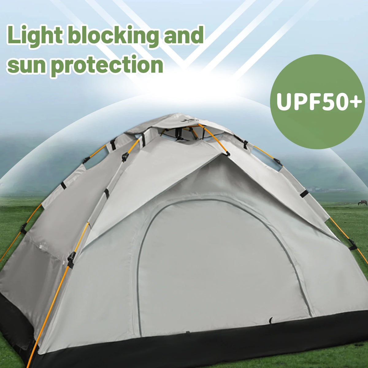 Pakicetus Instant Pop Up Dome Tent For Family Camping