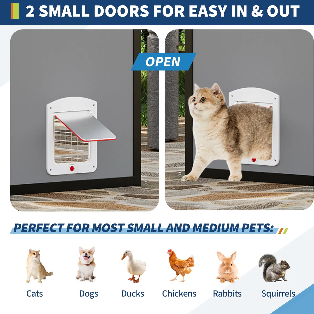 HiMiss Aluminum Outdoor Catio Walk In Cat Run Platform Enclosure