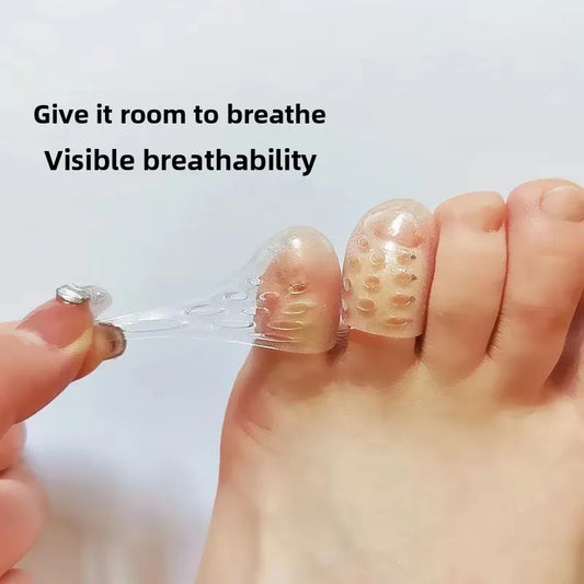 Breathable Soft Gel Toe Protector Sleeves Anti Friction Foot Care
