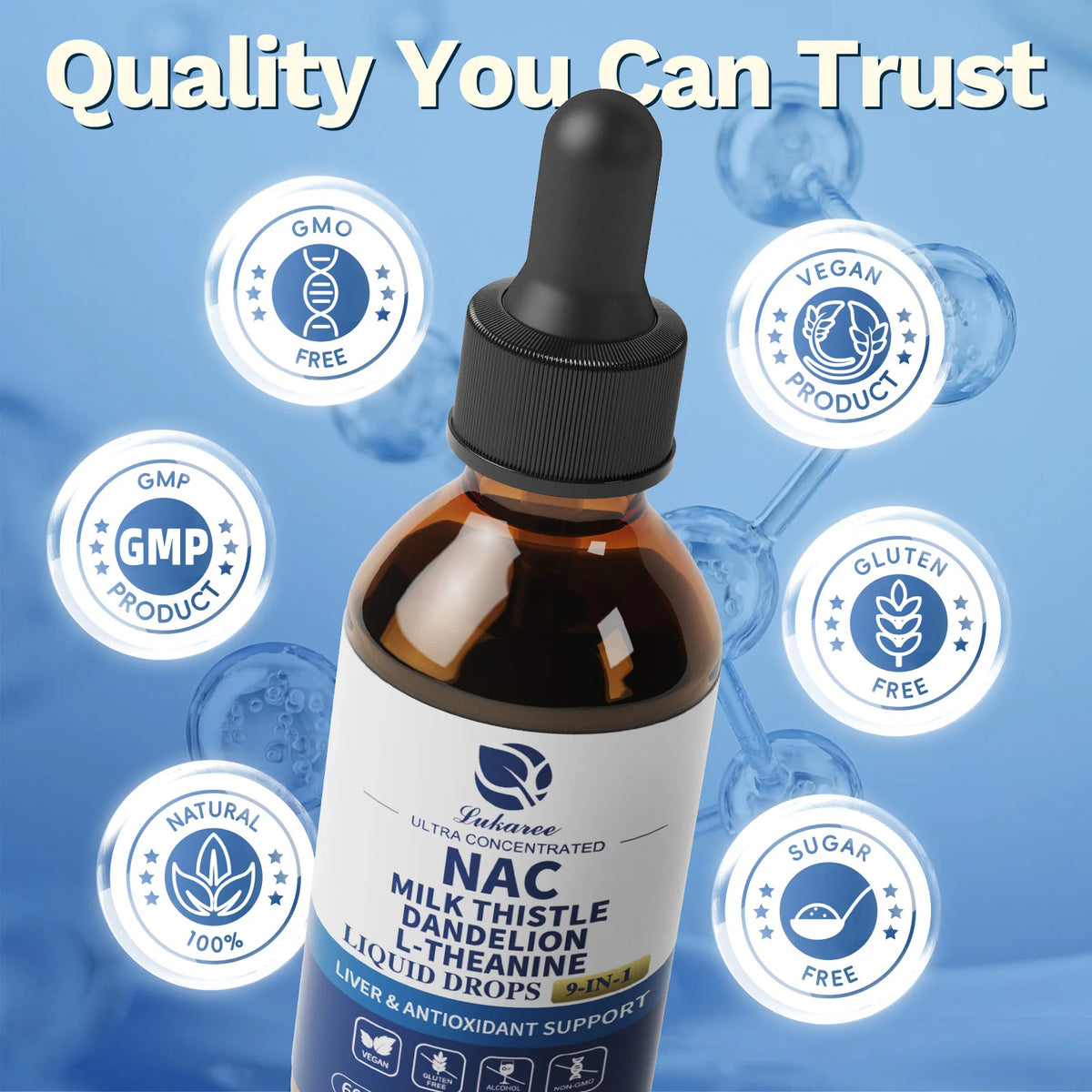 Beworths NAC Supplement With Milk Thistle For Liver Support
