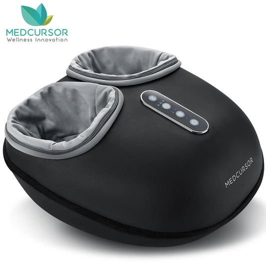 Medcursor Shiatsu Electric Foot Massager With Heat Rollers